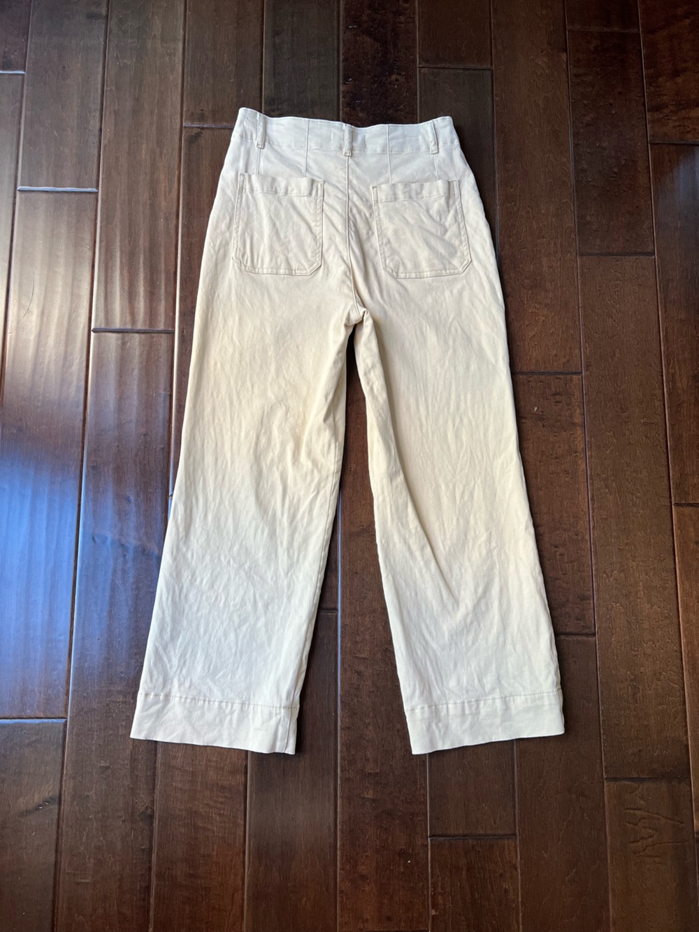 bagatelle Butter Yellow Wide-Leg Chino Pants - Picture 8 of 10